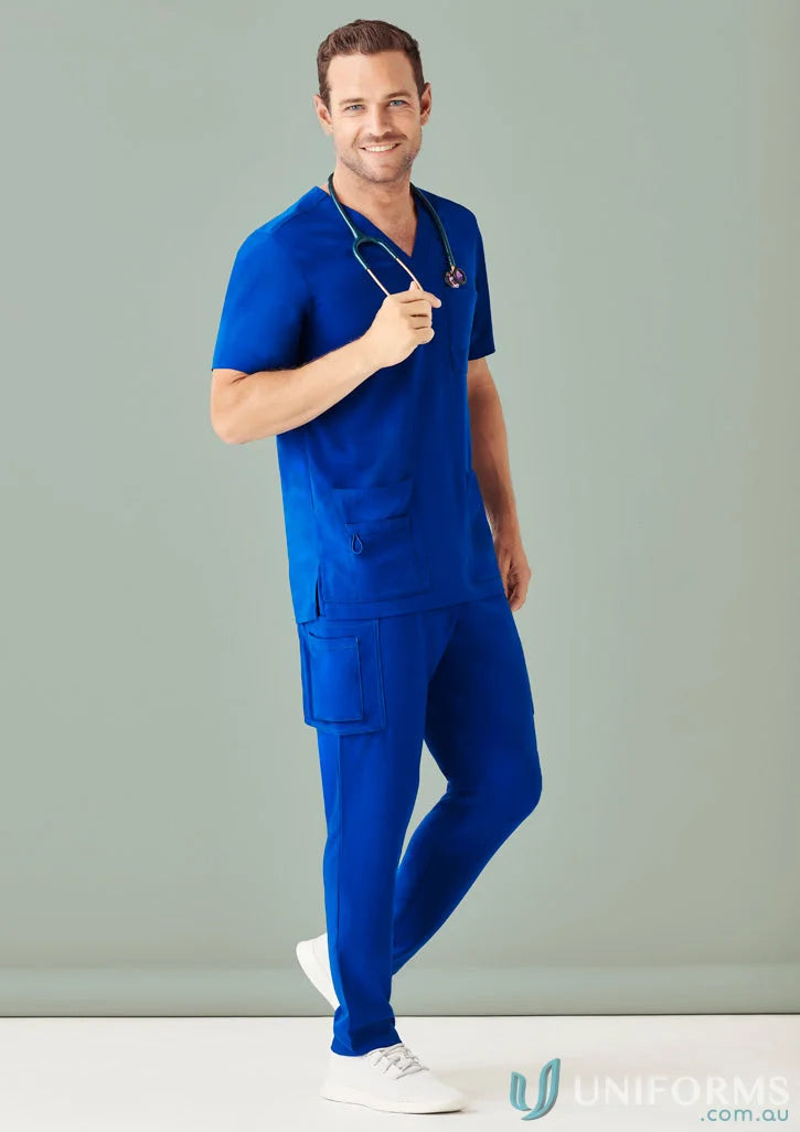 Blue Biz Avery Straight Leg Scrub Pant for Men’s medical scrubs