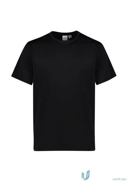 Black Black Short Sleeved T-Shirt from Biz Collection Action Tee for versatile wear