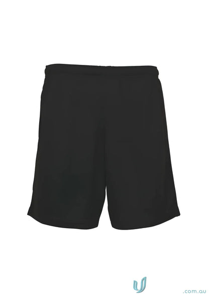 Kids stay comfortable in Biz Collection Kids Bizcool Shorts with breathable polyester mesh