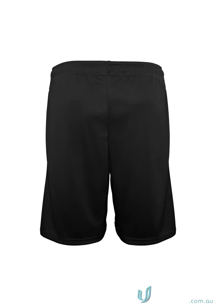 Kids stay comfortable in Biz Collection Kids Bizcool Shorts made of breathable polyester mesh