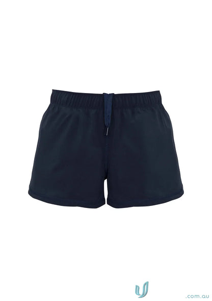 Navy blue swim trunks from Biz Collection Women’s Tactic Shorts St512l collection