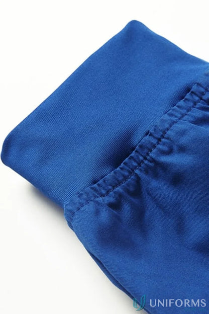 Blue elastic cuff on Bizcare Women’s Riley Slim Leg Scrub Pant for comfy fit