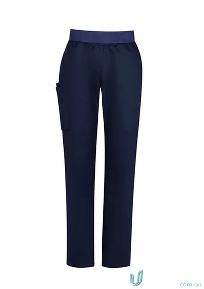 Navy blue Bizcare Women’s Riley Straight Leg Scrub Pant for a sleek look