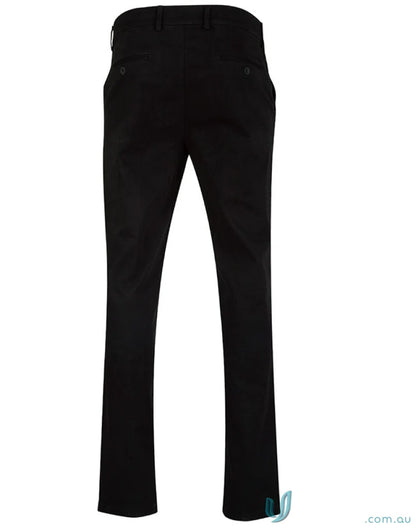 Black slim-fit trousers from Spirit Boston, perfect for M9380 Men’s Boston chino pants