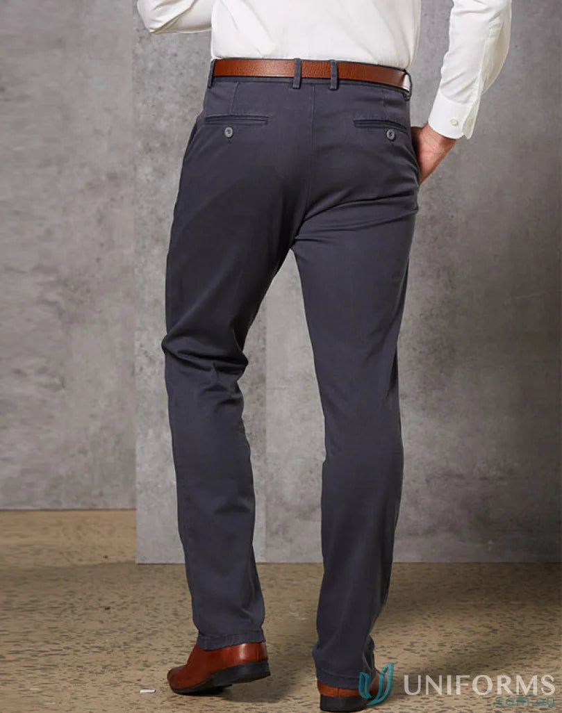 Gray dress pants from Spirit Boston M9380 Men’s Boston Chino Pants collection