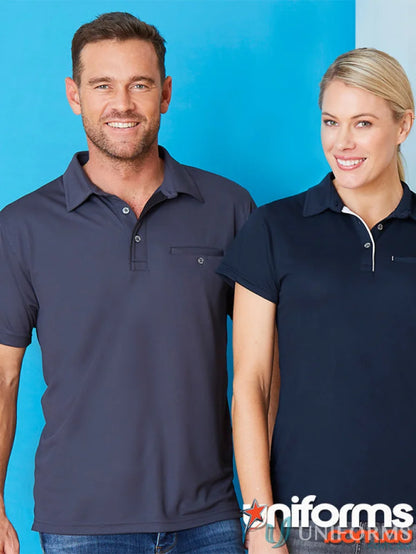 Matching Boston polos perfect for uniforms and team looks