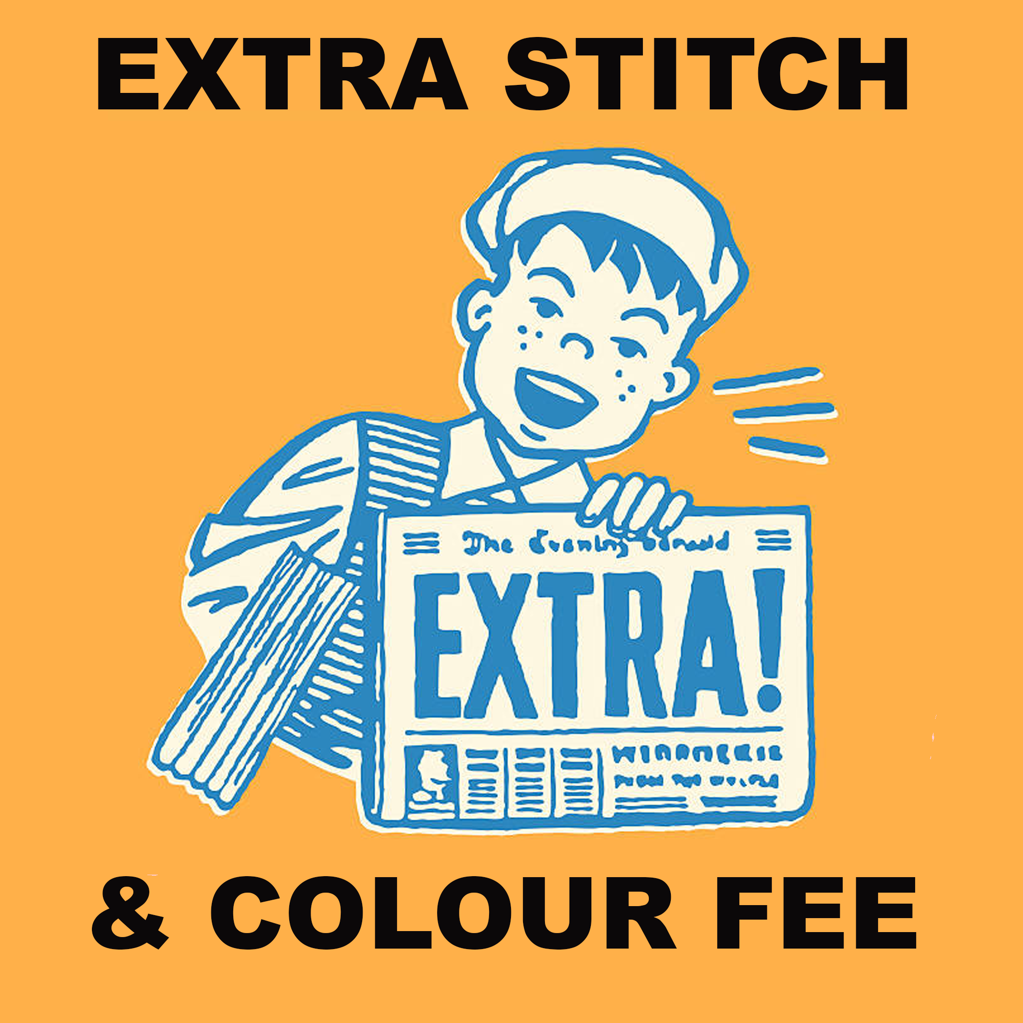 BRD: EXCESS Stitches/Colour Fee