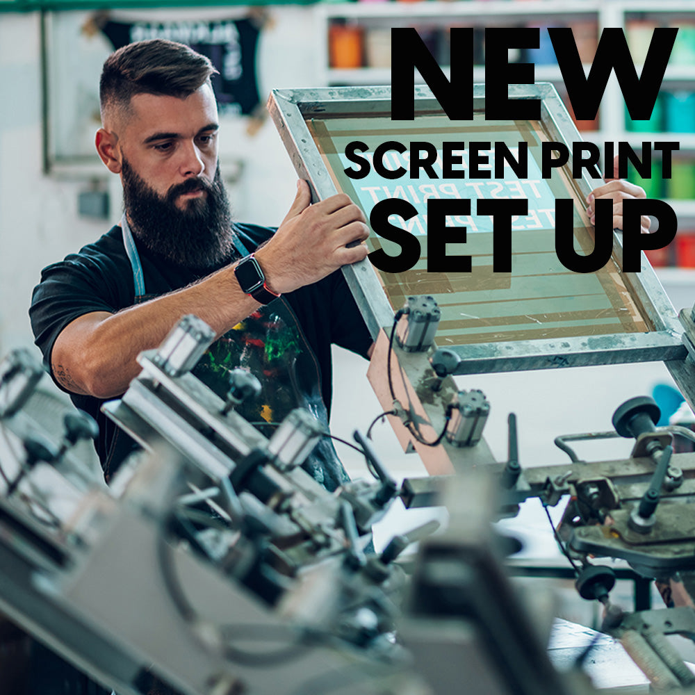 BRD: NEW Screen Printing Set Up