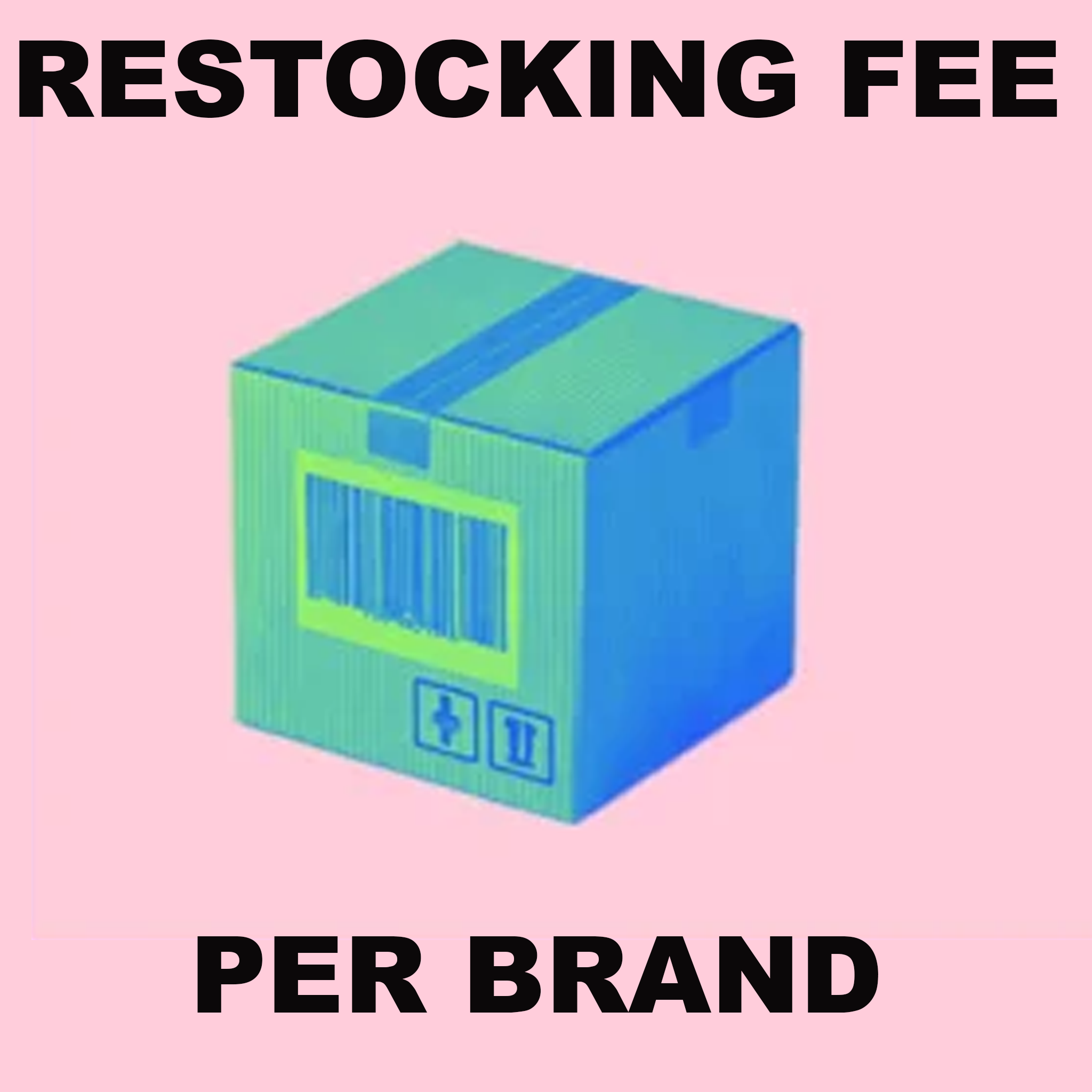 BRD: RESTOCKING Fee
