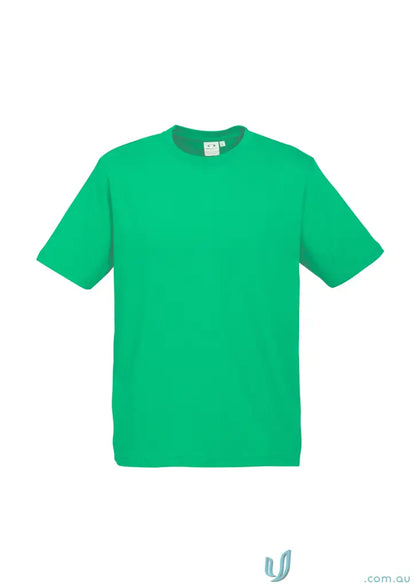 Brightport Tee ice tee in vibrant green short-sleeved crew neck style for biz collection