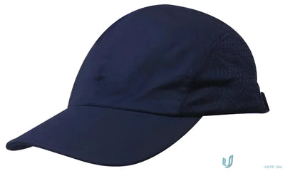 Navy blue baseball cap from Brushed Cotton Running Cap, perfect for uniforms or workwear