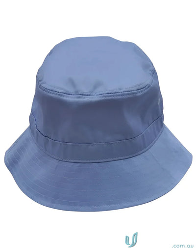Light blue Winning Spirit Bucket Hat with toggle, sun protection soft brim, spirit bucket hat