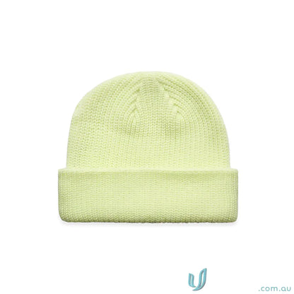 Light green colour cable beanie from AS Colour Cable Beanie 1120 Mid-Weight Acrylic