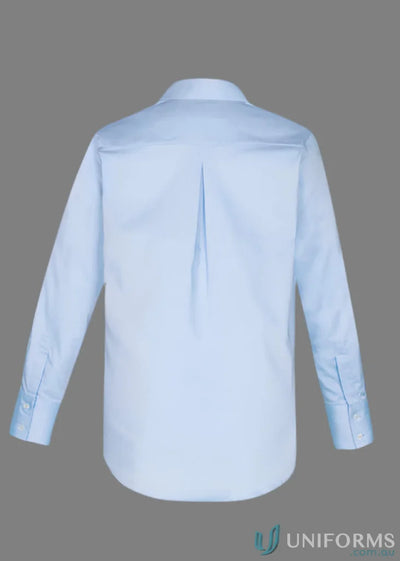 Light blue Camden Long Sleeve Cotton Rich Shirt for Women in the Camden Cotton Rich collection