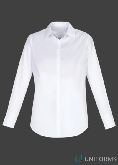 Women’s Camden Cotton Rich Long Sleeve Shirt, stylish camden long sleeve cotton shirt