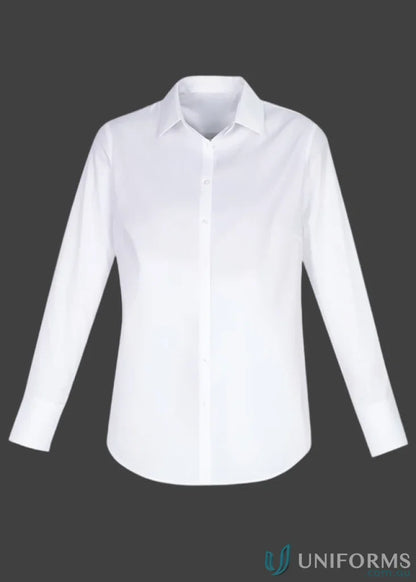 Women’s Camden Cotton Rich Long Sleeve Shirt, stylish camden long sleeve cotton shirt