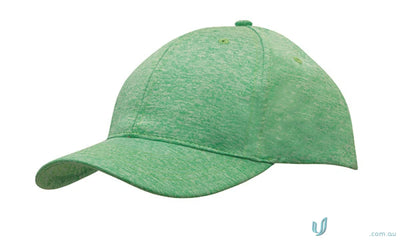 Heather green baseball cap from Cationic Sports Jersey Cap, perfect for uniforms or workwear FAQs link included