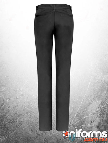 Black work pants from CENTRAL Mens Chino Pants, perfect fit for workwear and uniforms