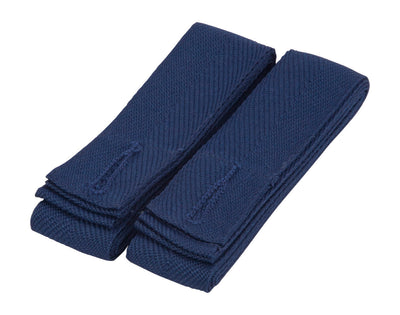 Navy blue woven fabric belt loops on Spirit Changeable Apron back