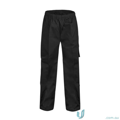Black Chef Drawstring Cargo Pant perfect for uniforms and workwear casual style