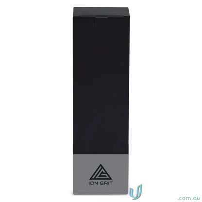 ChillGuard 1L stainless steel insulated bottle with double‑wall vacuum in matt black