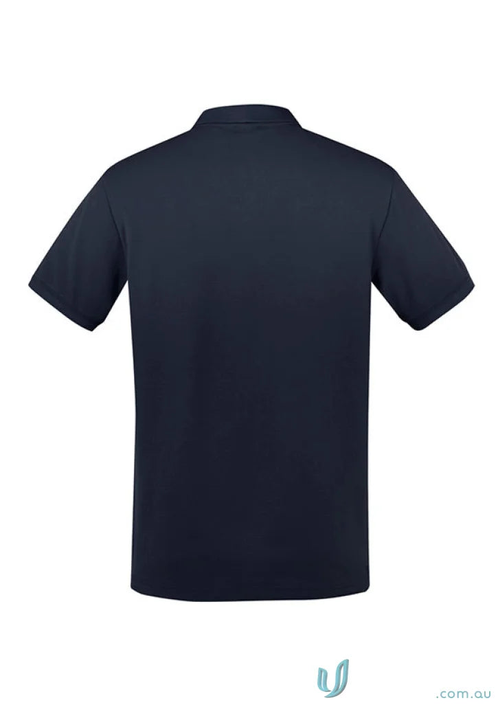 Dark blue City Polo short sleeve polo shirt with collar p105ms for a stylish look