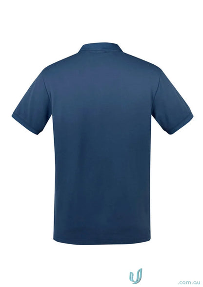 City Polo p105ms plain blue short sleeve polo shirt for men