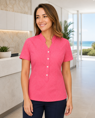 City Stretch Spot Tunic