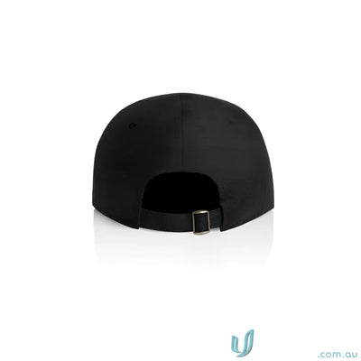 Black Class Linen Cap with adjustable fastener, internal mesh, and tonal under-peak lining