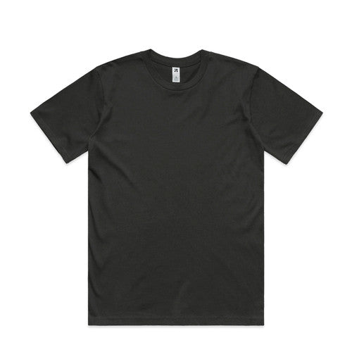 Planett mens classic minus tee in black combed cotton