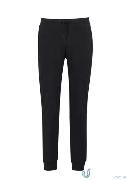 Black kids neo pant TP927K from Biz Collection Kids with drawstring waist and elastic cuffs