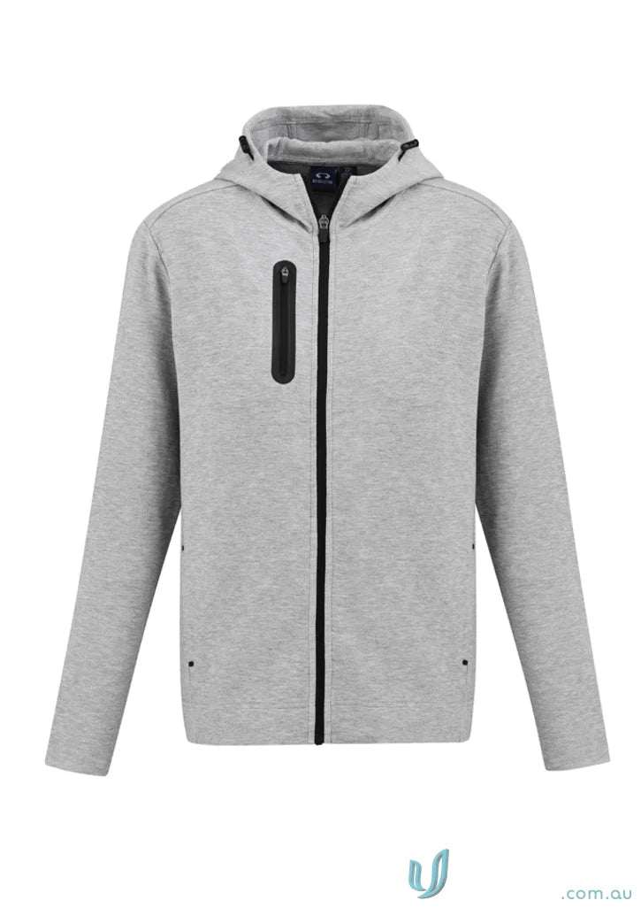 Gray hooded zip-up jacket for ladies neo hoodie clearance ladies neo sw926l ladies