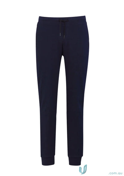 Navy blue drawstring sweatpants from Biz Collection Mens Neo Track TP927M for men
