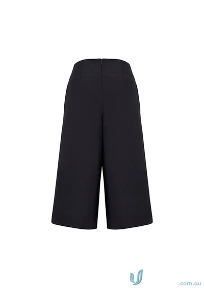 Black culottes from CLEARANCE Siena Mid Length Culottes, perfect work uniforms or workwear