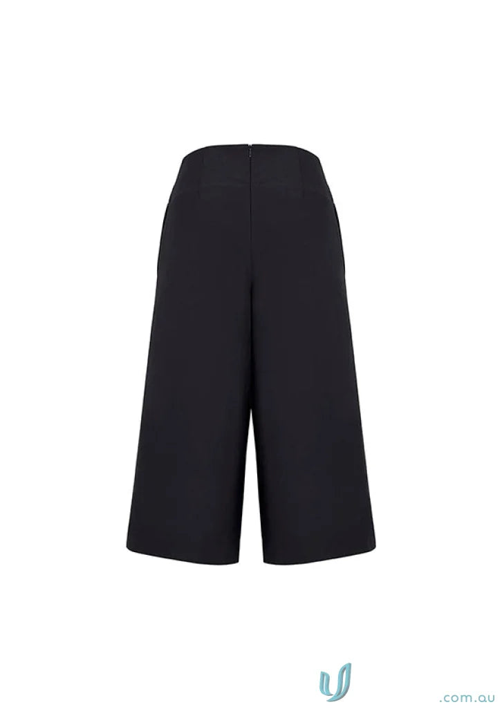 Black culottes from CLEARANCE Siena Mid Length Culottes, perfect work uniforms or workwear