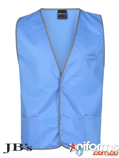Light blue work vest from Coloured Tricot Vest in extra large size, perfect for uniforms