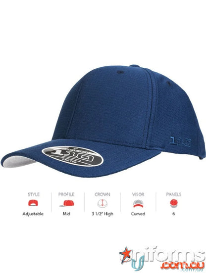 Navy blue baseball cap from Cool Dry Sports Cap, great for uniforms and workwear