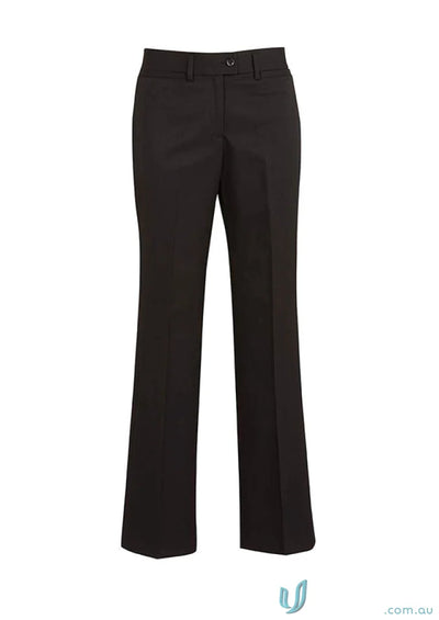 Brown dress pants in cool stretch relaxed fit, perfect for casual or office wear