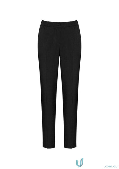 Black women’s cool stretch straight-leg trousers from Cool Stretch Ultra Comfort Waist Pant