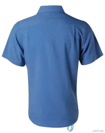 Winning Spirit CoolDry Health Shirt m7600s men’s cooldry short sleeve blue shirt