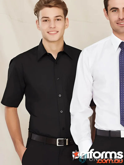 Mens black short sleeve shirt from Core Business SS Shirt collection
