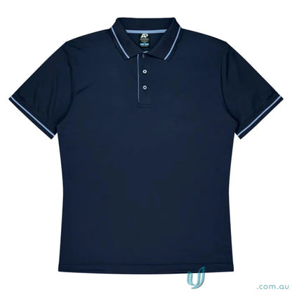 Navy blue Cottesloe Kids Polo shirt made from soft fabric perfect for kids