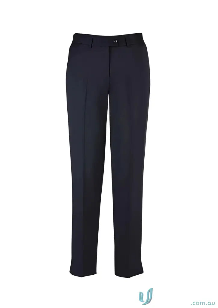 Dark blue CR Ladies Slim Leg Pant showcasing women’s cool stretch slim fit pants