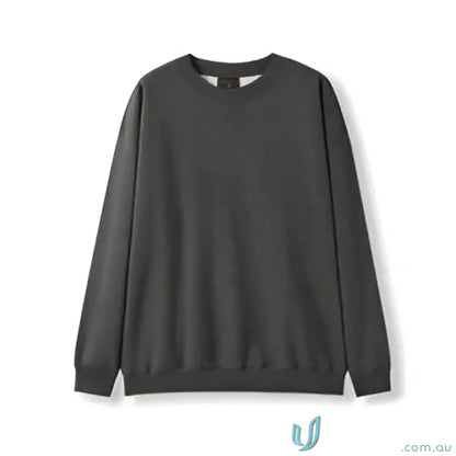 Solid charcoal gray crewneck sweatshirt from Crew Neck Sloppy Joe workwear collection