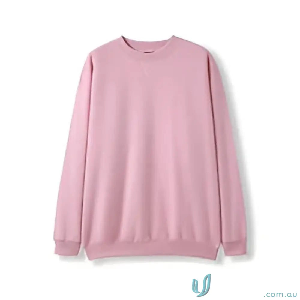 Plain pink sloppy joe sweatshirt, perfect for workwear and uniforms in large sizes