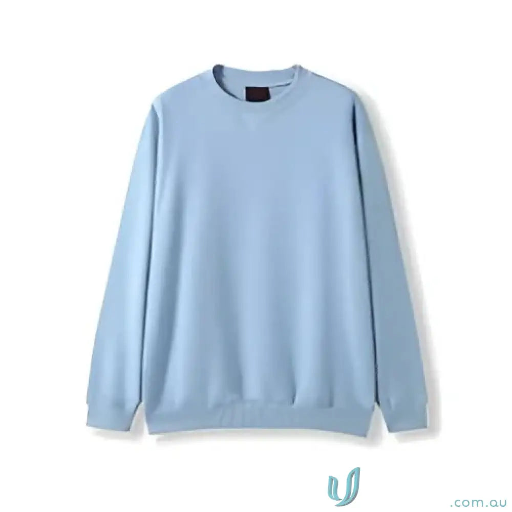 Light blue Crew Neck Sloppy Joe sweatshirt perfect for uniforms and workwear
