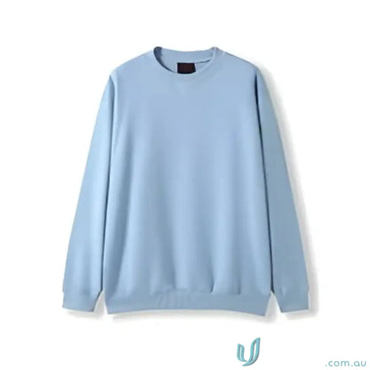 Light blue Crew Neck Sloppy Joe sweatshirt perfect for uniforms and workwear