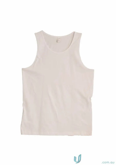 Beige Timmy Tank Top perfect for uniforms and workwear casual style