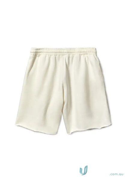 Cream-colored Tommy Trackshort PFD for uniforms and workwear, sporty and comfy