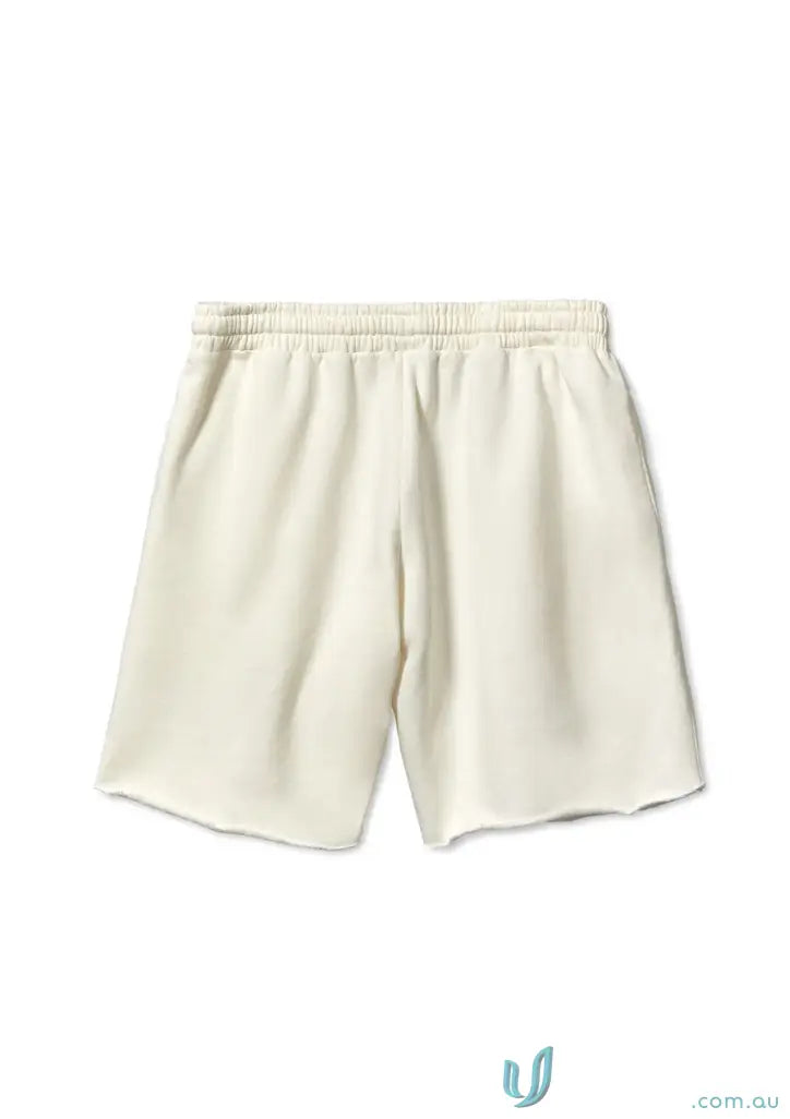 Cream-colored Tommy Trackshort PFD for uniforms and workwear, sporty and comfy